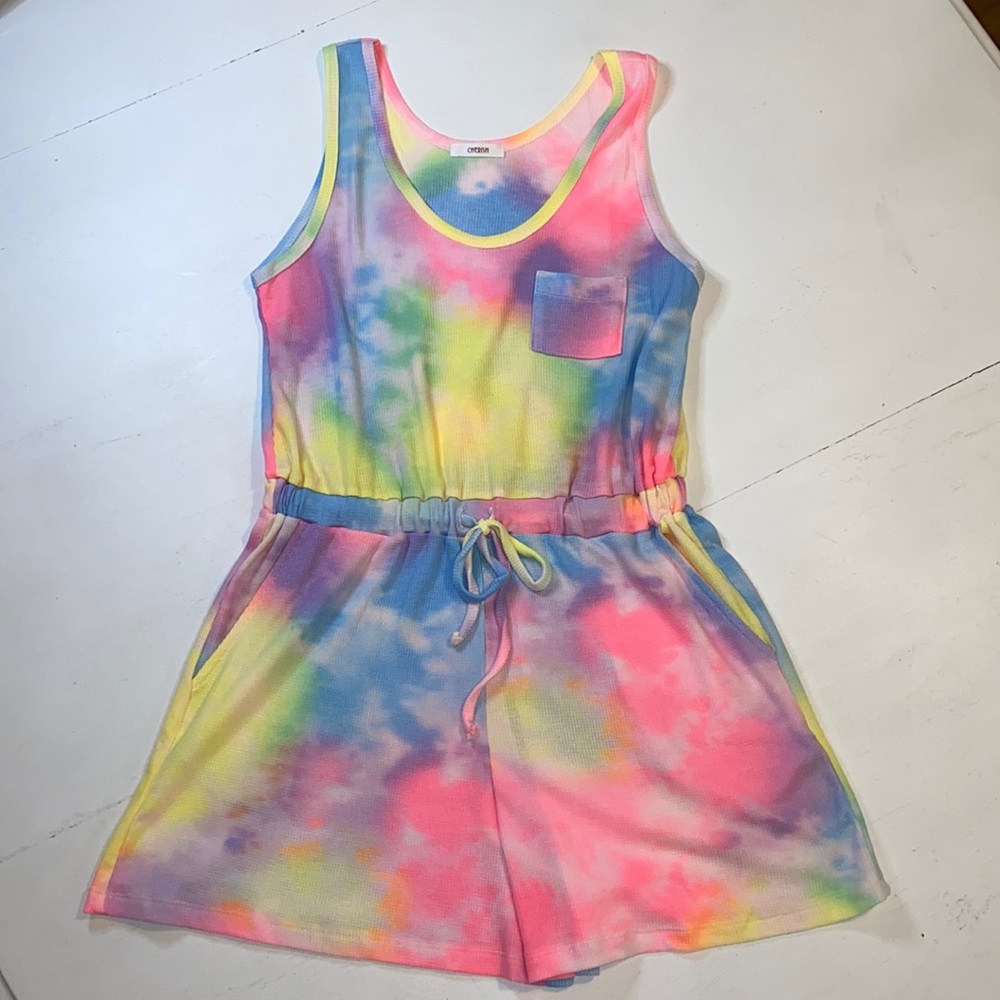 Tie Die Romper